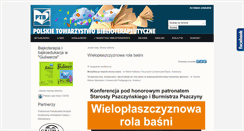 Desktop Screenshot of biblioterapiatow.pl